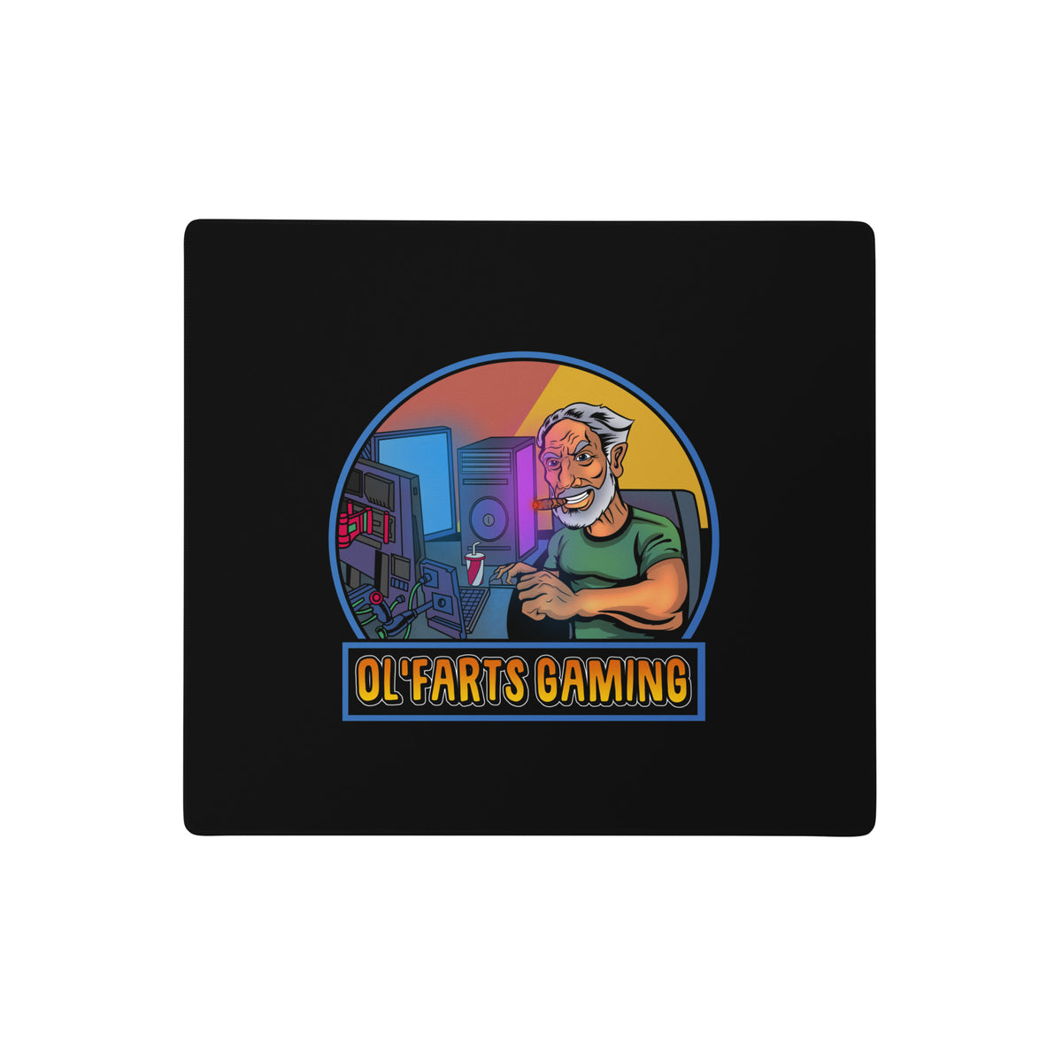 Gaming mouse pad