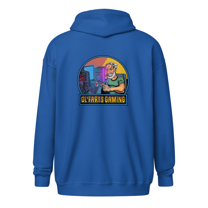 Unisex heavy blend zip hoodie